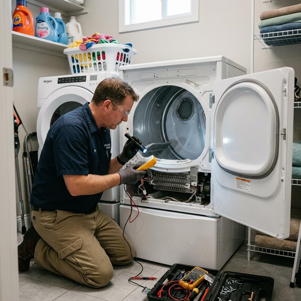 Professional dryer repair service in Visalia, CA